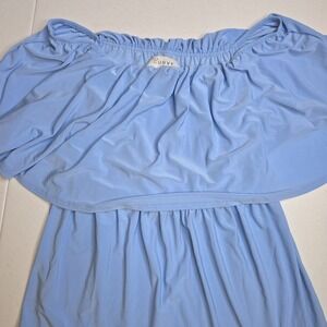 THE CURVE BY JUDANI Women's Size Small Blue Maxi Dress -1382‎